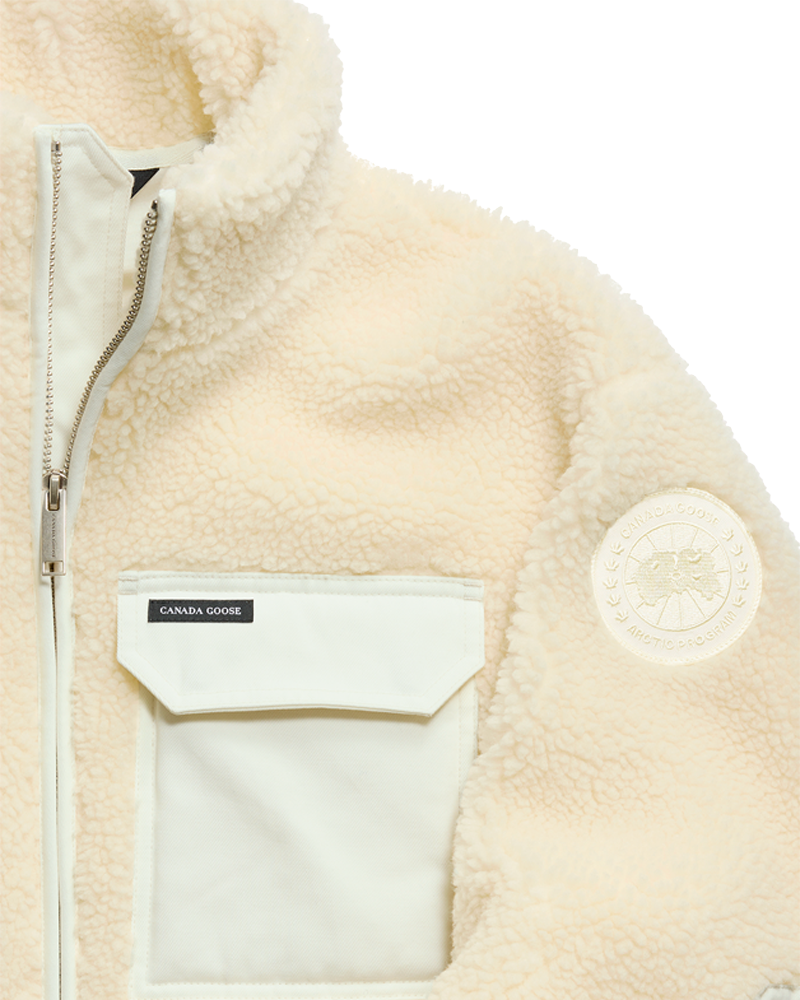 VESTE HARRIER FLEECE BONE