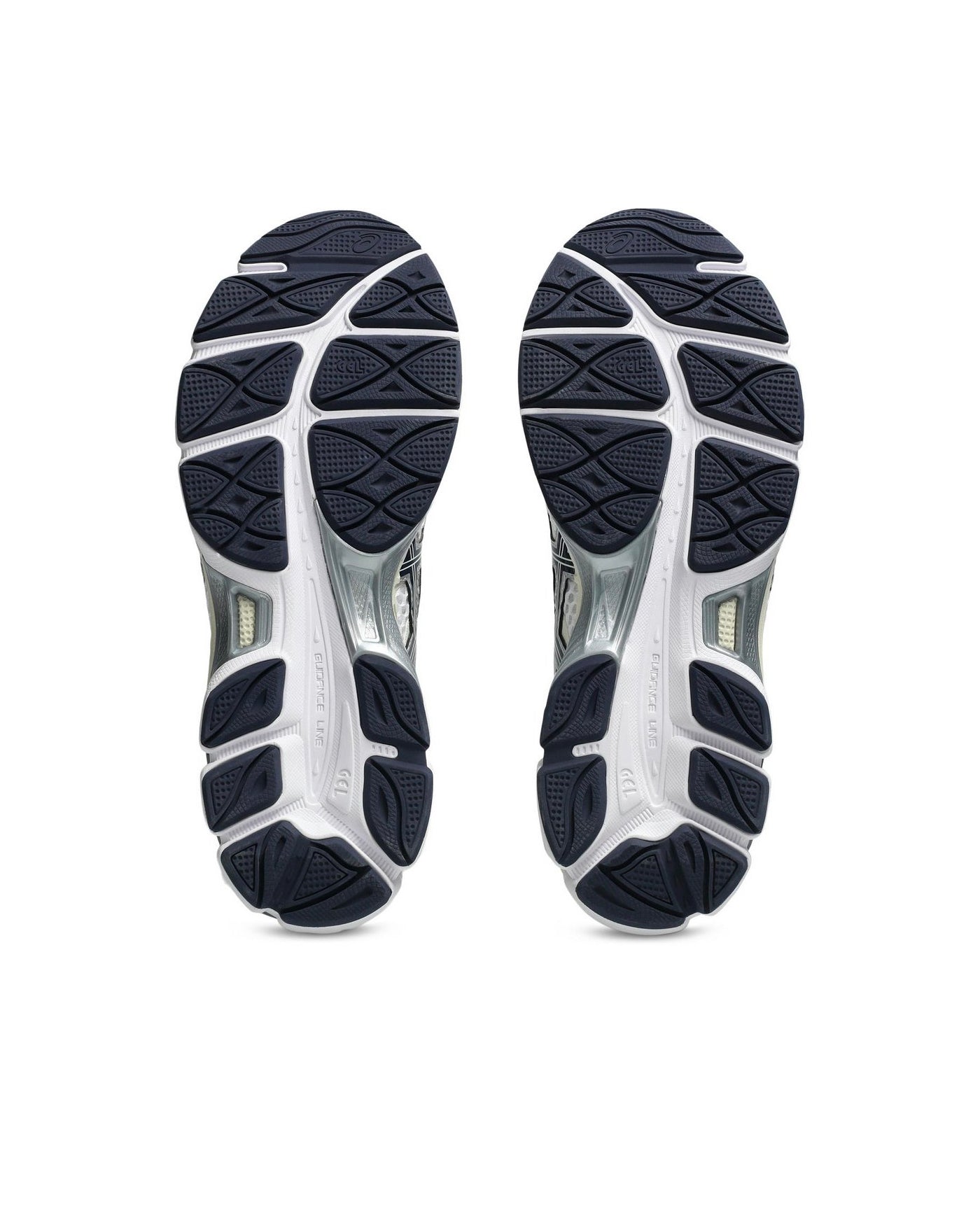 Sneakers Asics Gel-Cumulus 16 blanc et bleu marine vue semelle