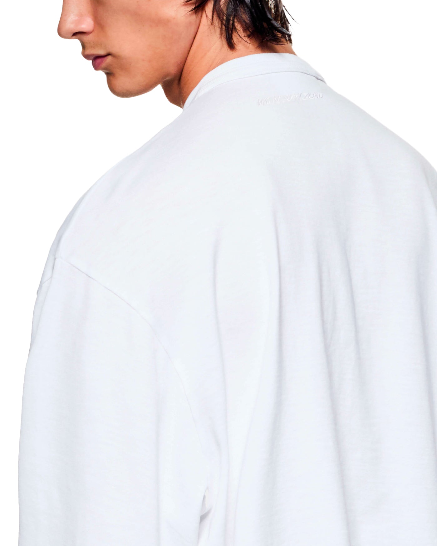 220 GSM SLUB LONG SLEEVE WHITE