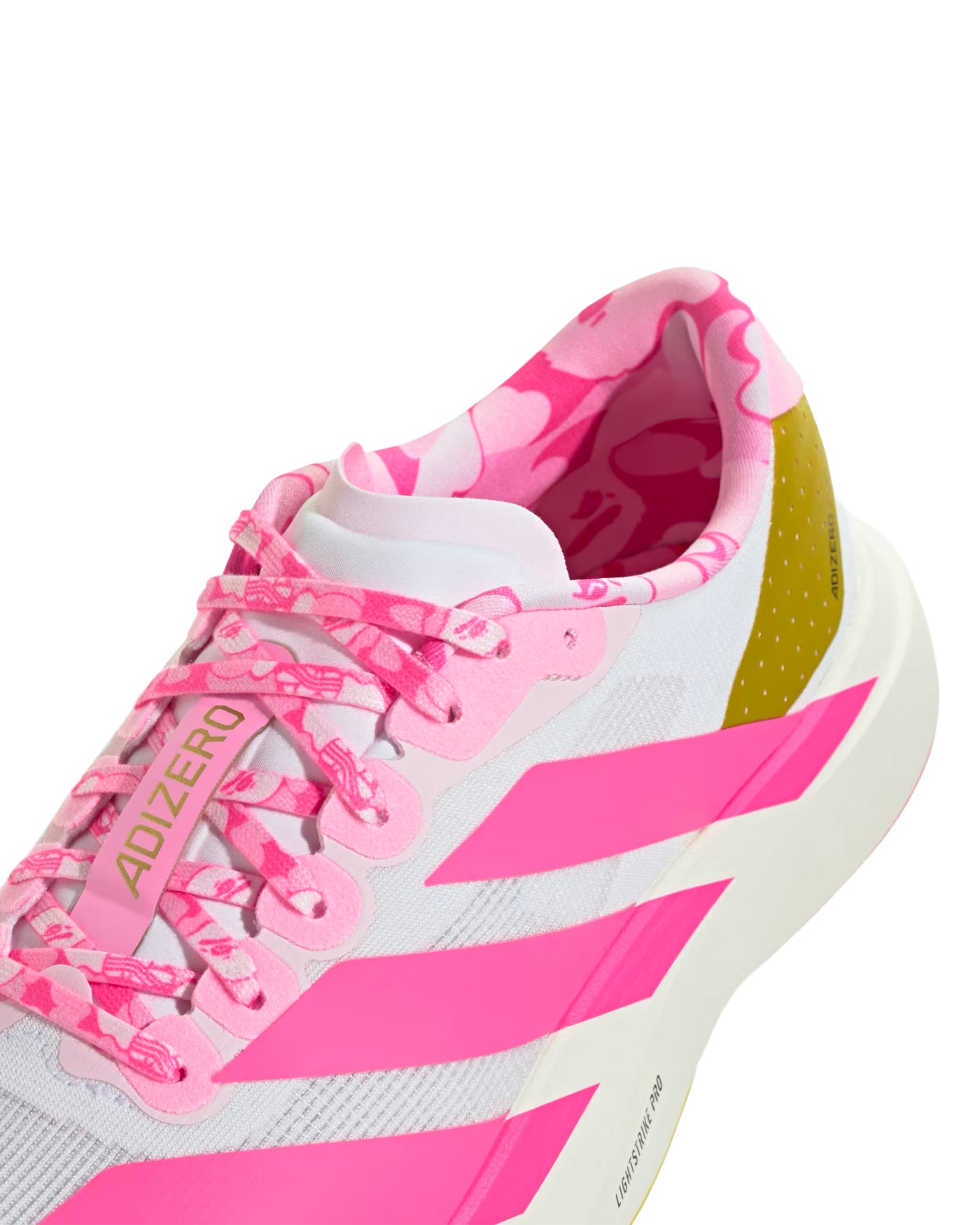 ADIZERO EVO SL BAPE CLOUD WHITE / GOLD METALLIC