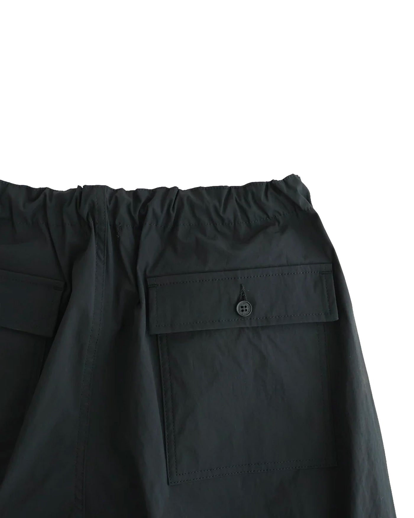 Pantalon Comme des Garçons Homme noir détail dos poche cargo