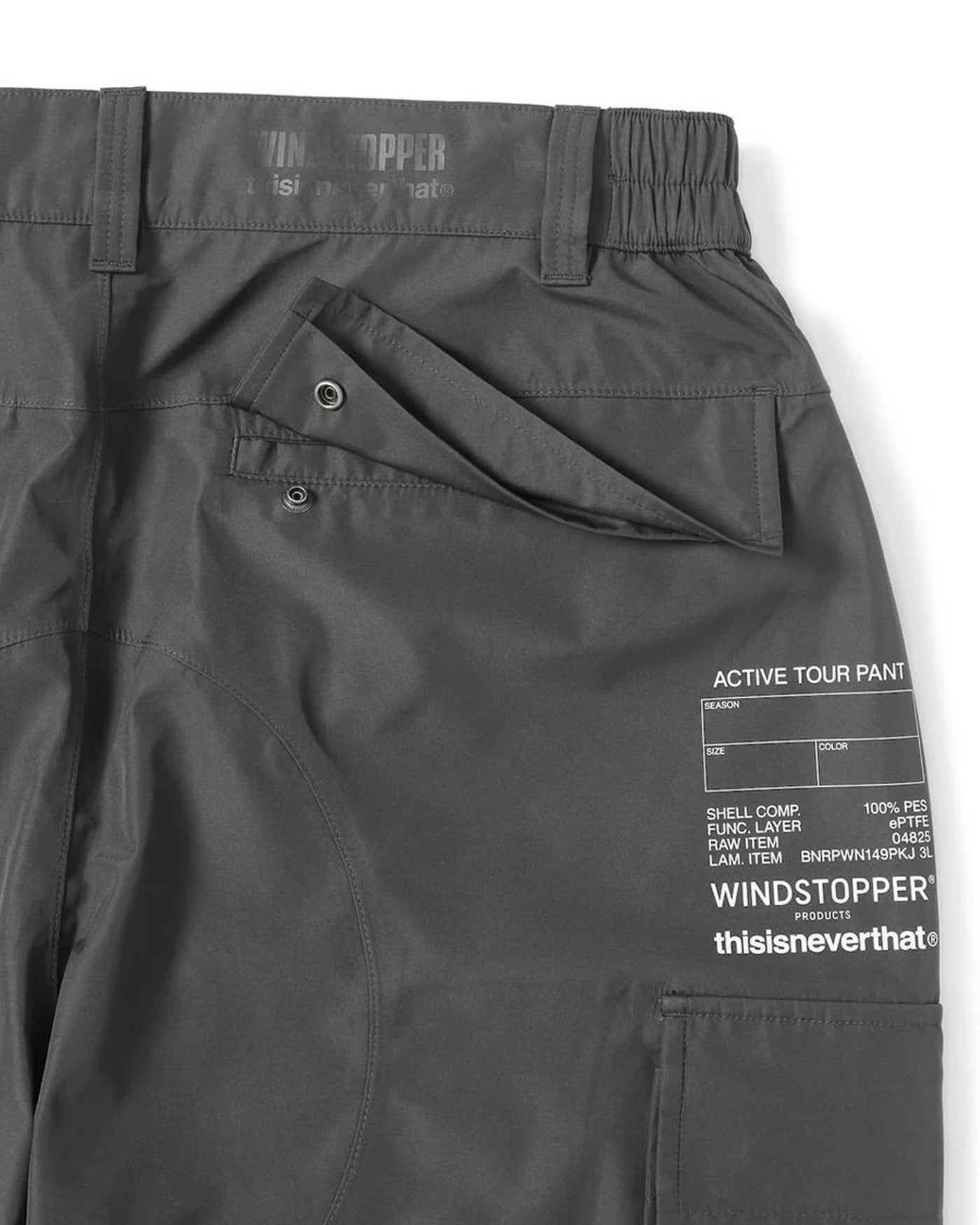 PANT WINDSTOPPER ACTIVE TOUR BLACK