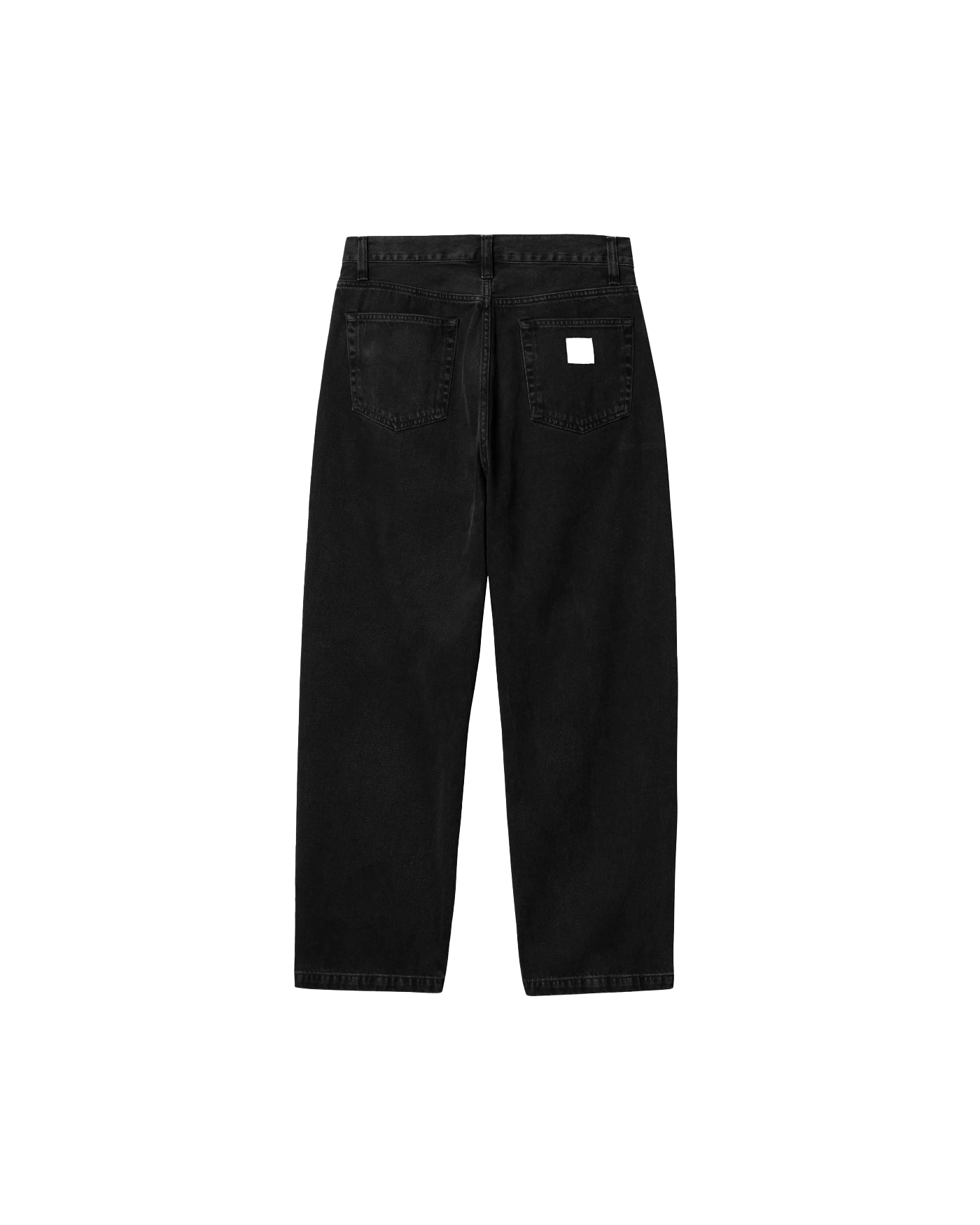 Jeans Carhartt WIP Landon noir stone washed loose fit vue dos
