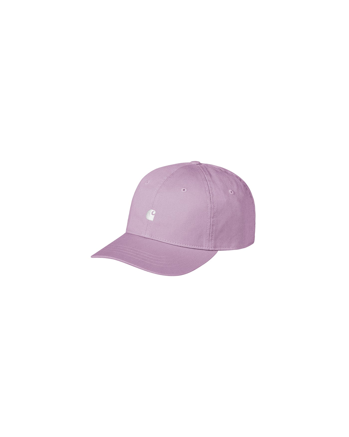Carhartt WIP Madison Logo Cap Gentle Purple White vue de face