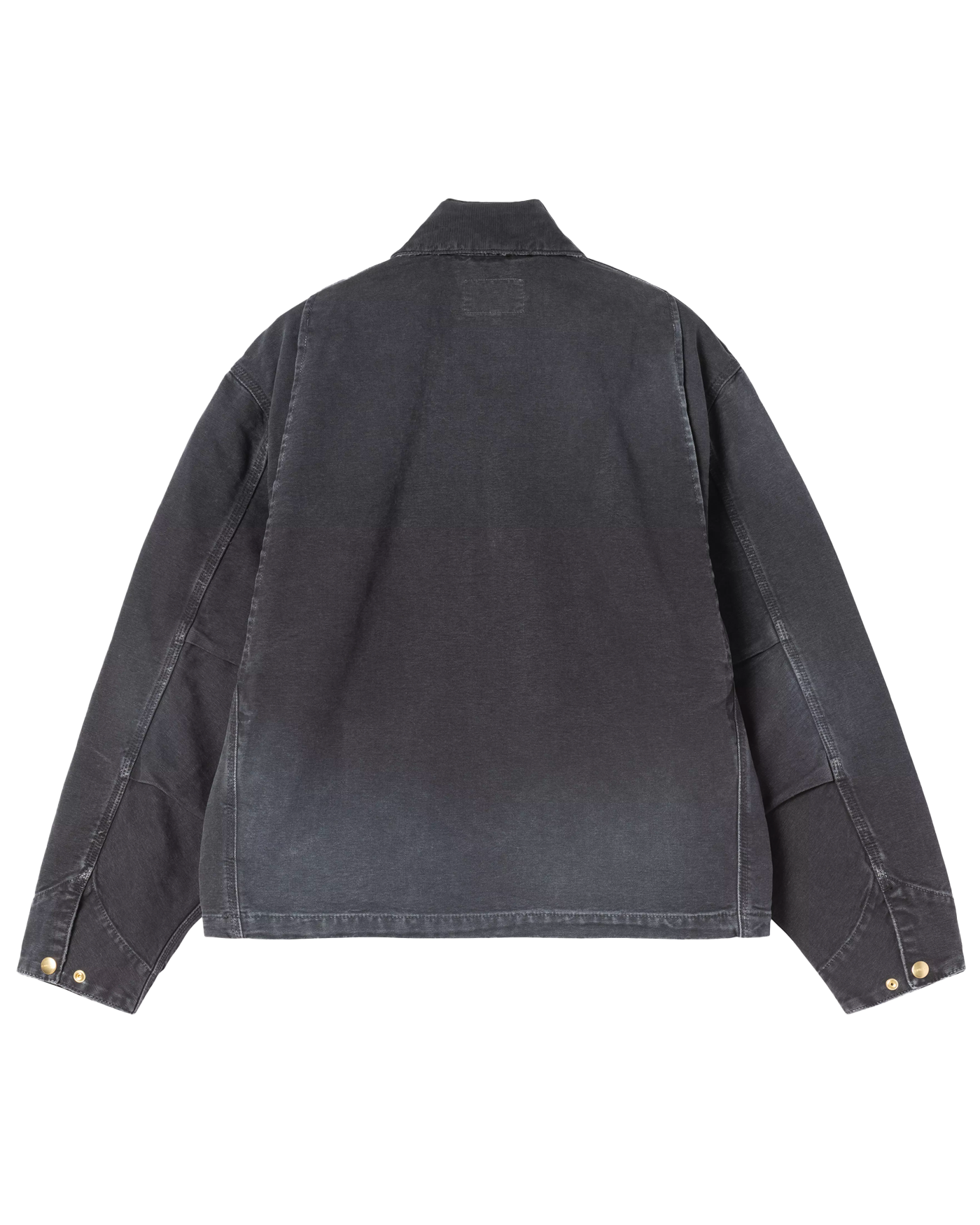 Veste Carhartt WIP Jacket Arcan denim noir délavé vue de dos