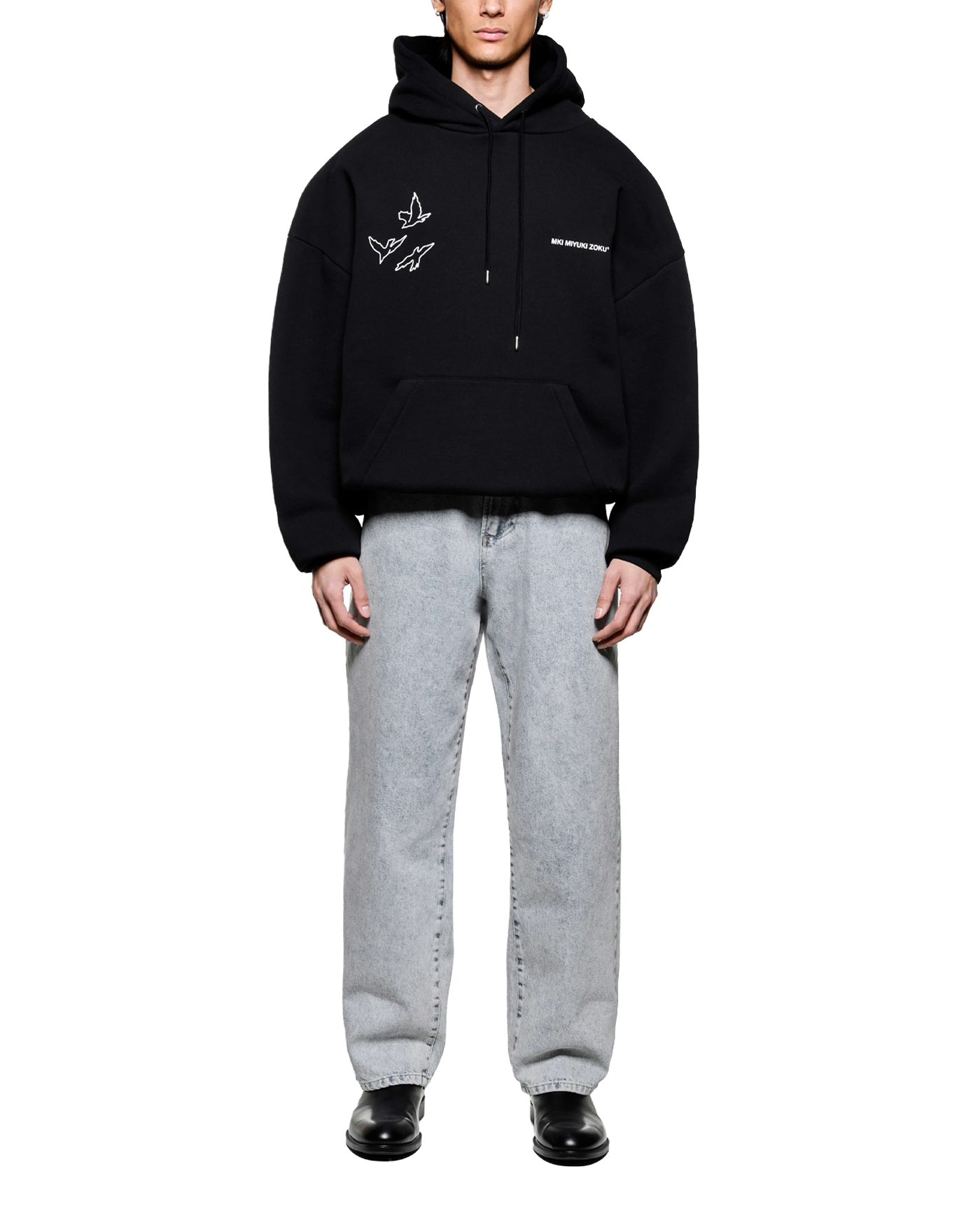 FLIGHT HOODY BLACK