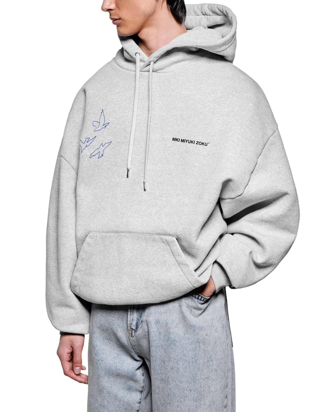 FLIGHT HOODY GREY