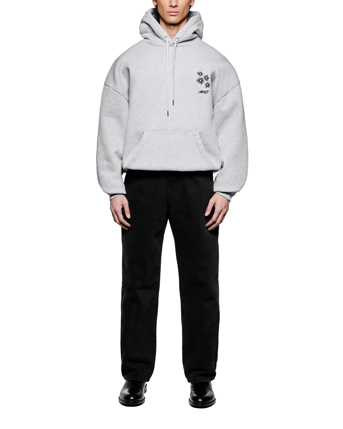 HIBISCUS HOODY GREY
