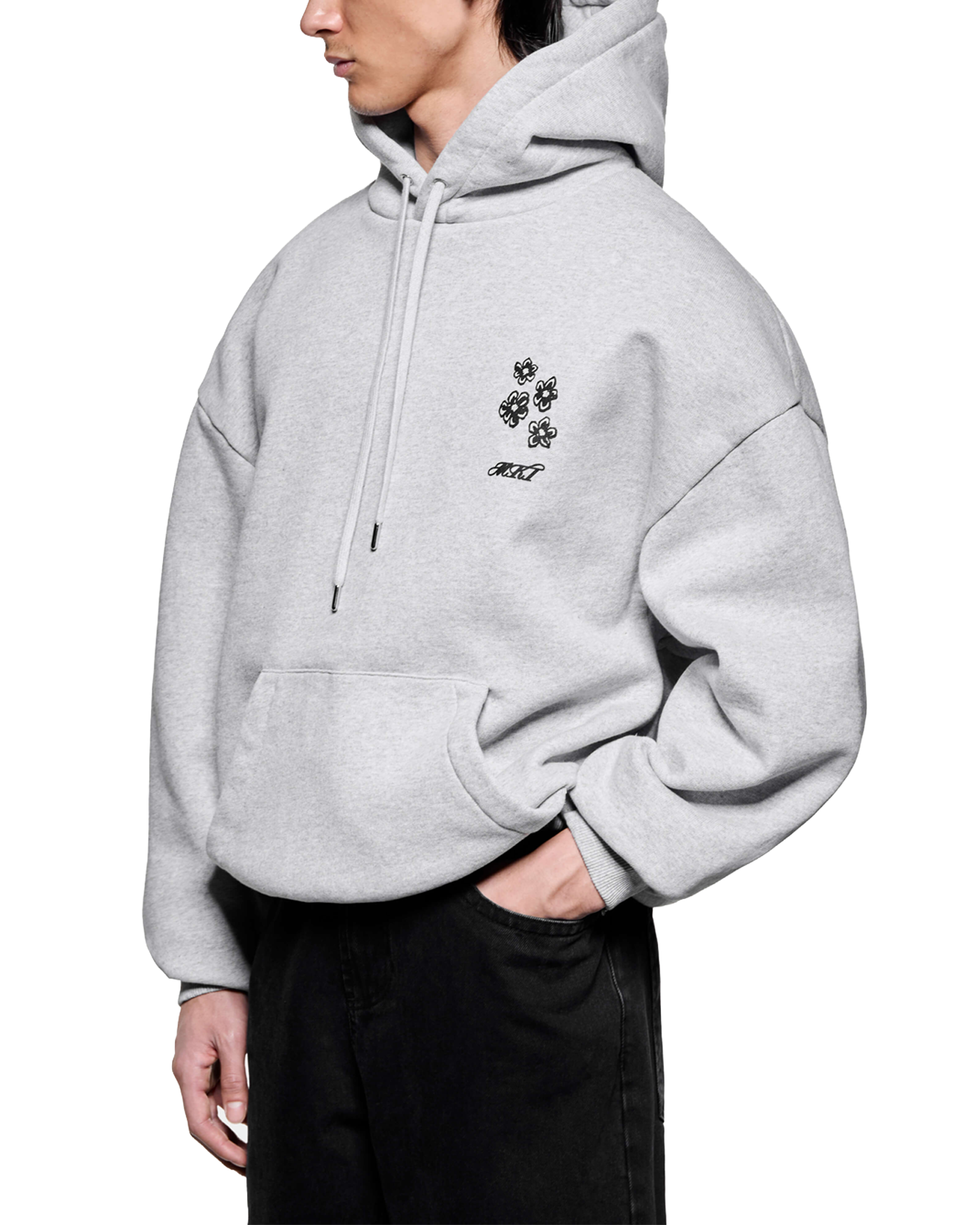 HIBISCUS HOODY GREY