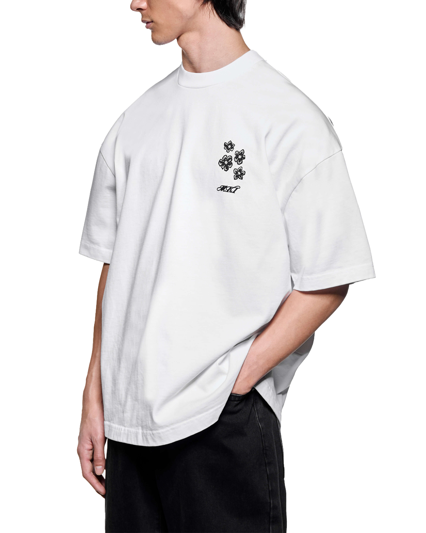HIBISCUS T-SHIRT WHITE