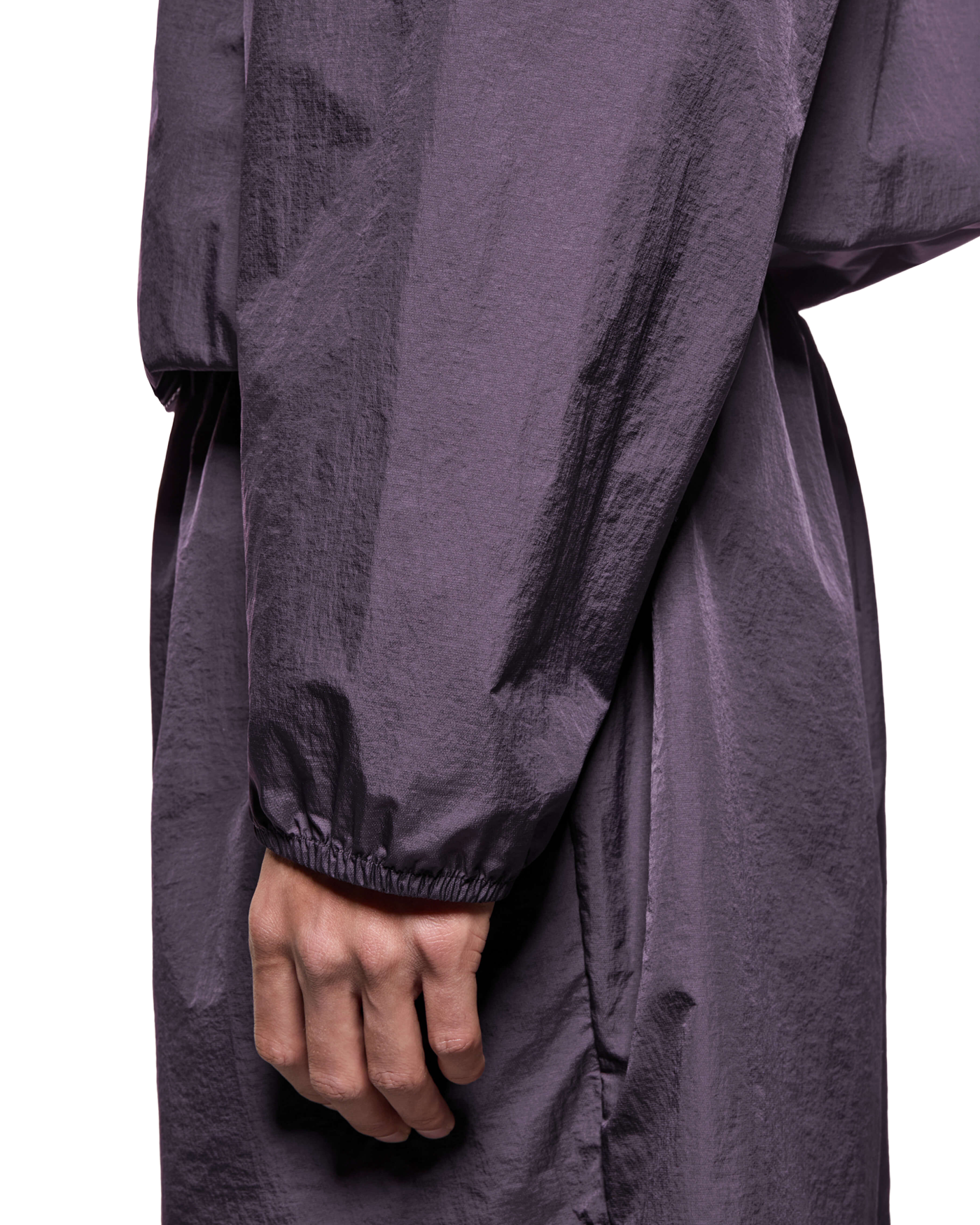HYPERLIGHT HOODED WIND JACKET RAISIN