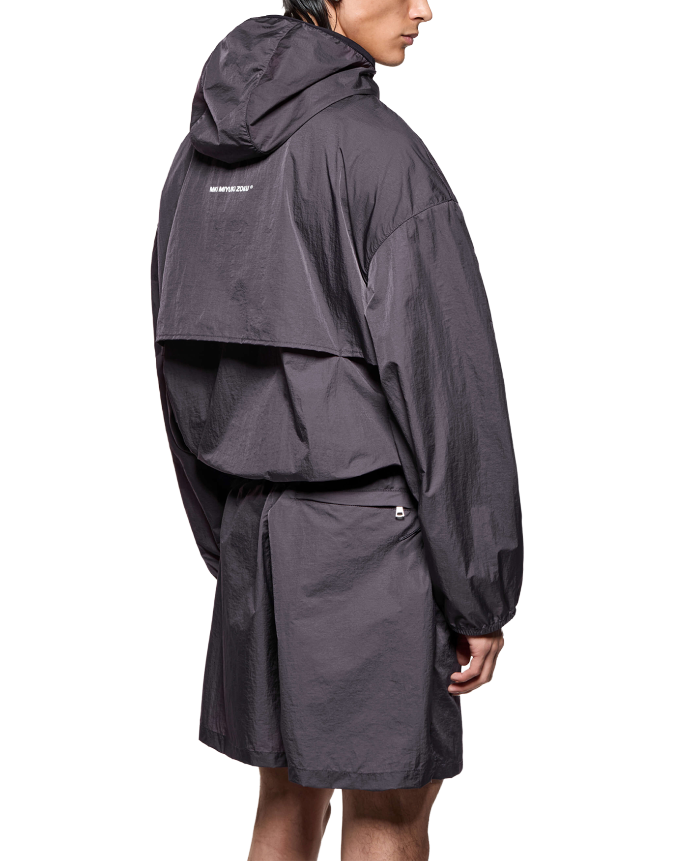 HYPERLIGHT HOODED WIND JACKET RAISIN