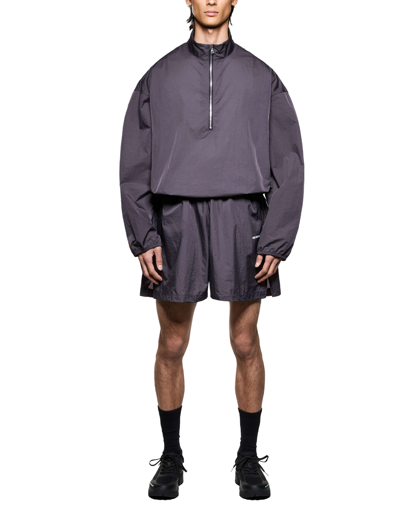 HYPERLIGHT WIND QUARTER ZIP RAISIN