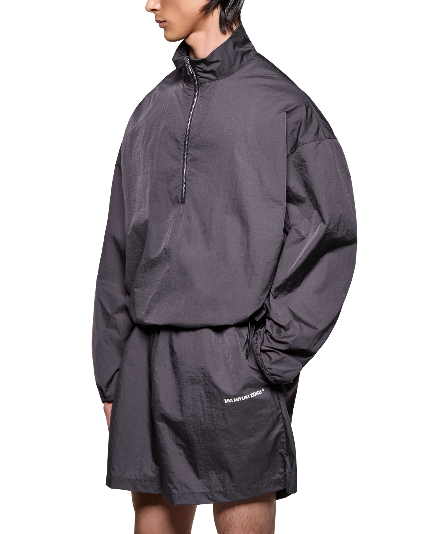 HYPERLIGHT WIND QUARTER ZIP RAISIN