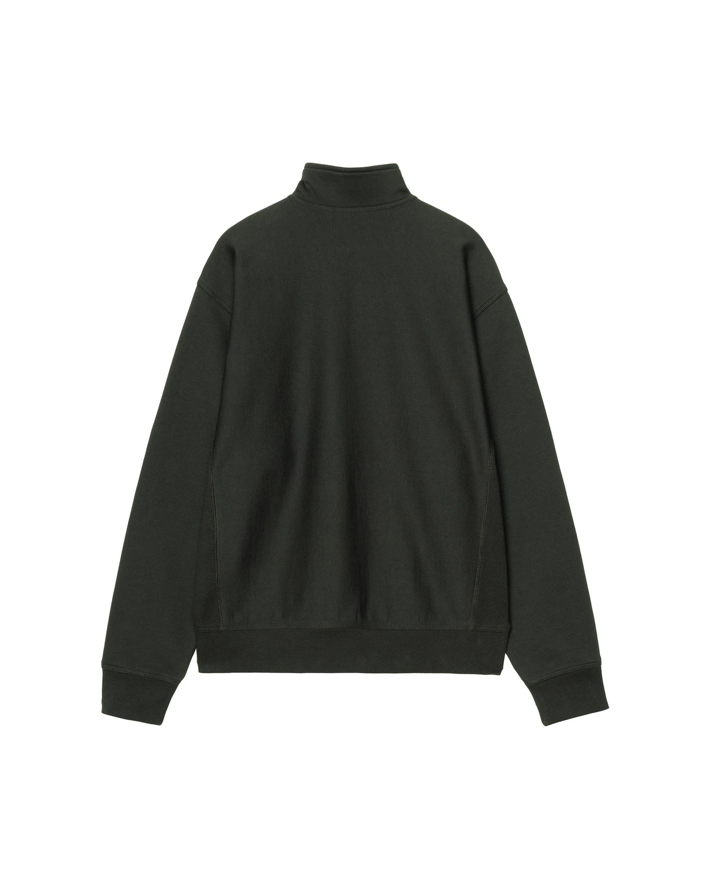 Sweat Carhartt WIP Half Zip American Script Sweat coloris Raven, vue de dos