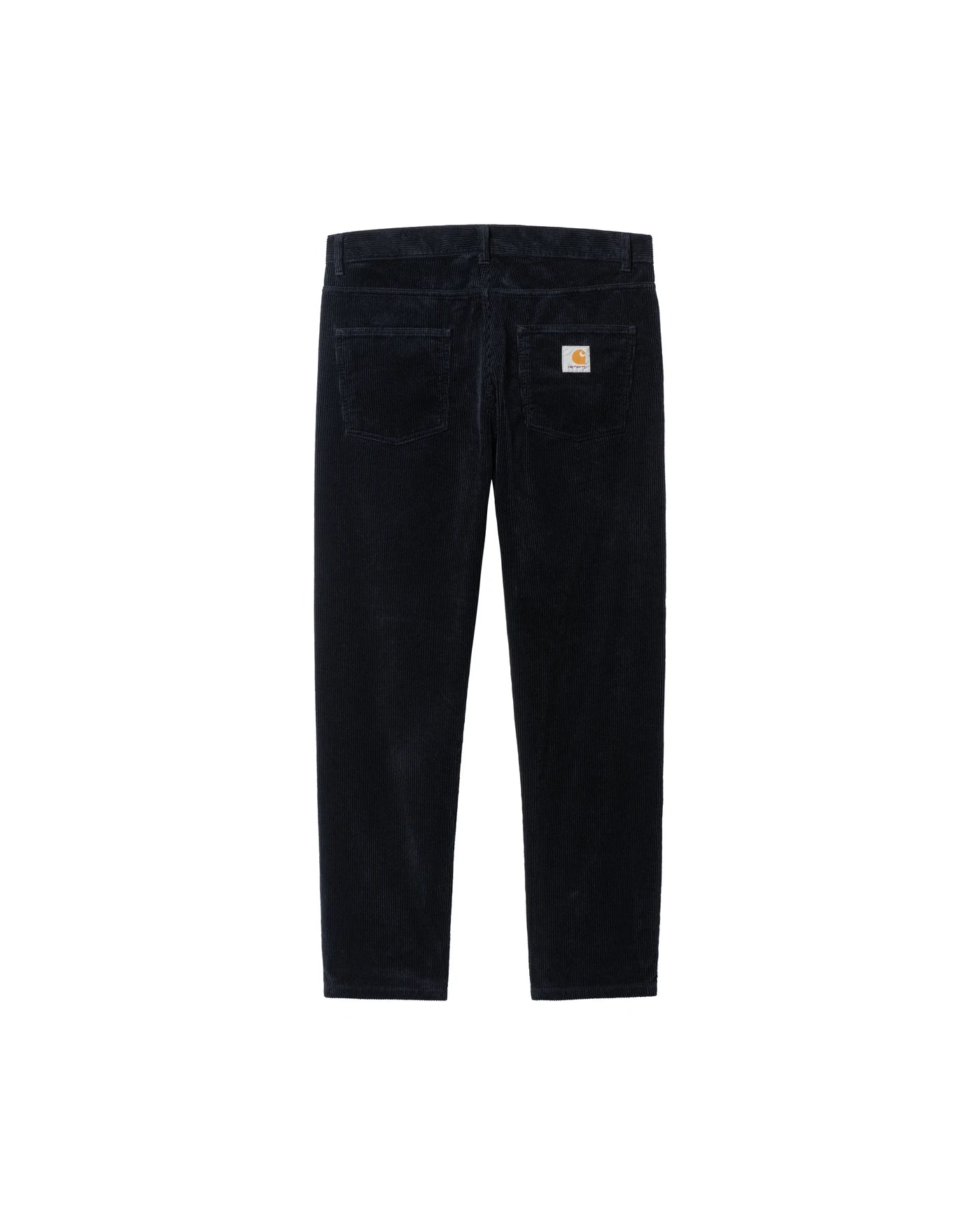 Pantalon Carhartt WIP Newel Pant coloris Dark Navy rinsed no length, vue de dos