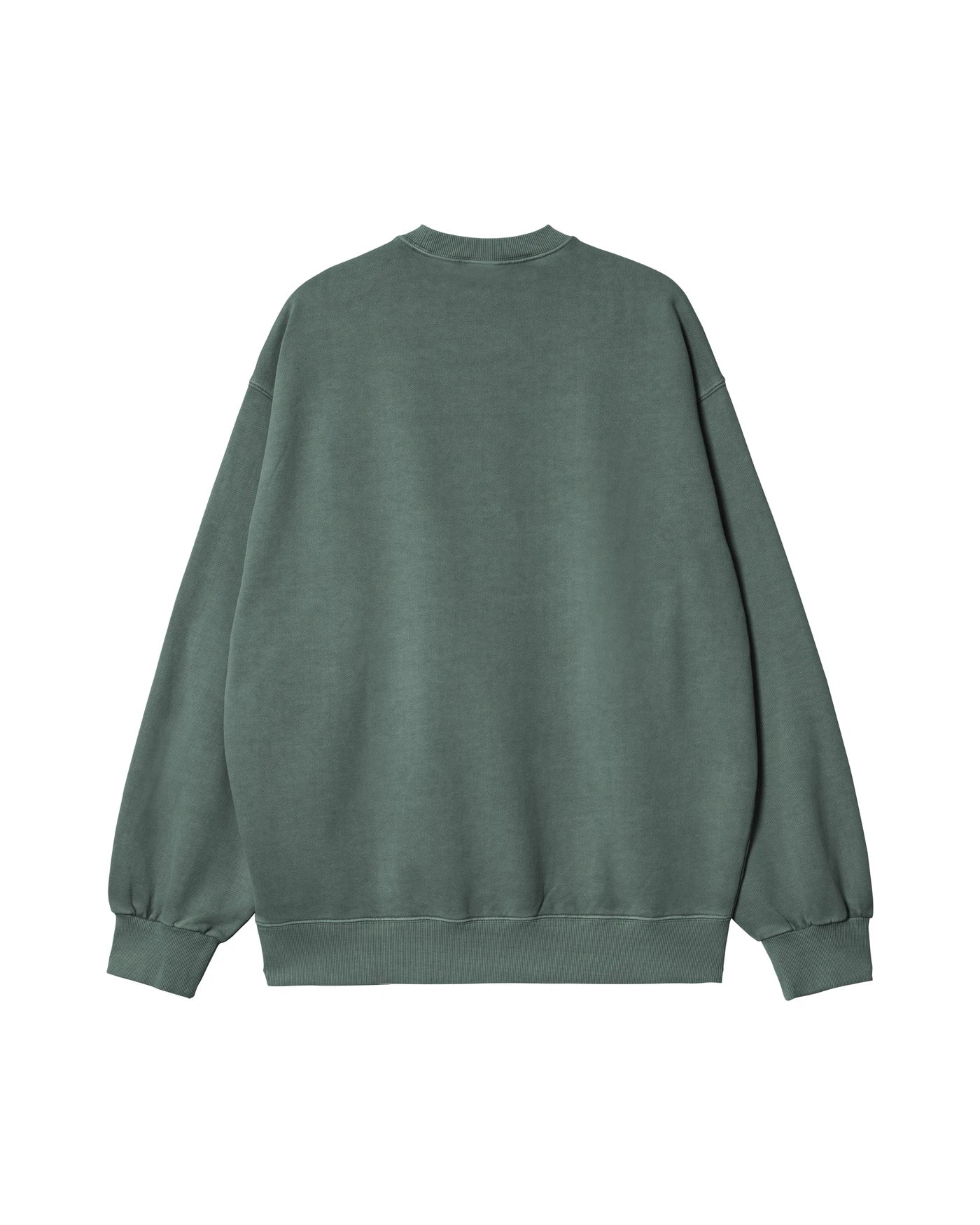 Sweat Carhartt WIP Vista Sweat coloris Dark Scarab garment dyed, vue de dos