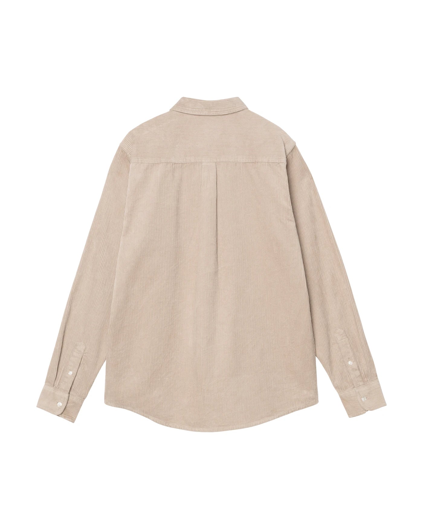 Chemise Carhartt WIP L/S Madison Cord Shirt coloris Wall, vue de dos