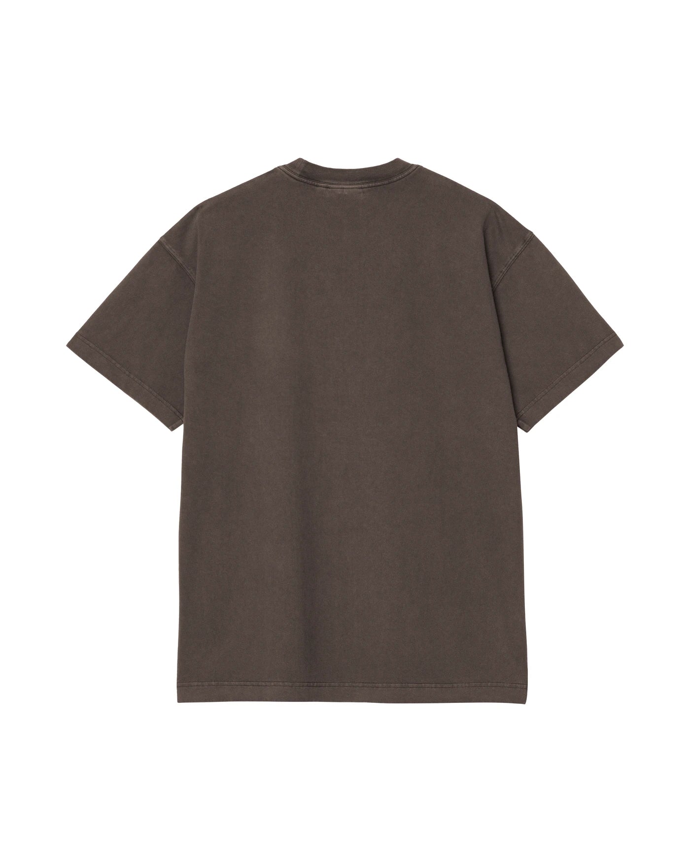 T-shirt à manches courtes Carhartt WIP S/S Vista T-Shirt coloris Tobacco garment dyed, vue de dos