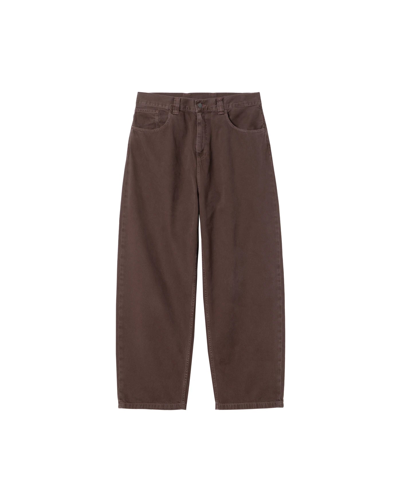 Pantalon Carhartt WIP Brandon Pant coloris Palisander stone dyed, vue de face