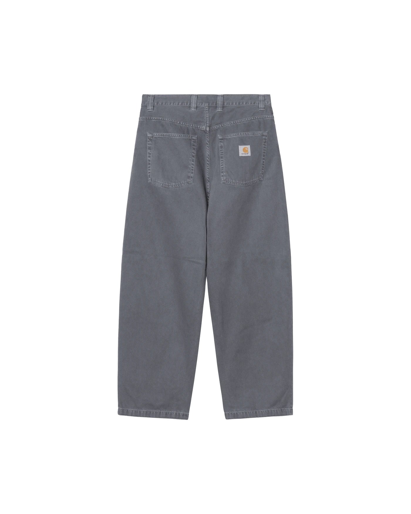 Pantalon Carhartt WIP Brandon Pant coloris Styx stone dyed, vue de dos