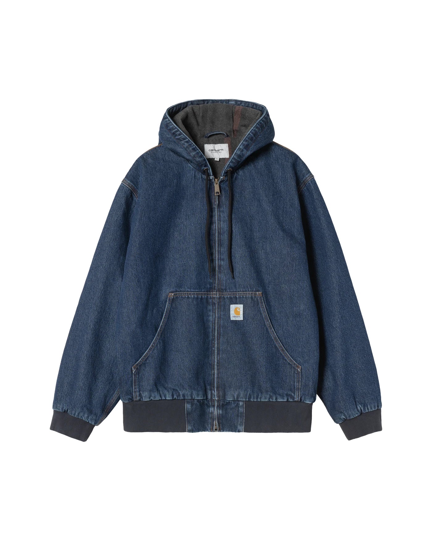 Veste Carhartt WIP OG Active Jacket coloris Blue stone washed, vue de face
