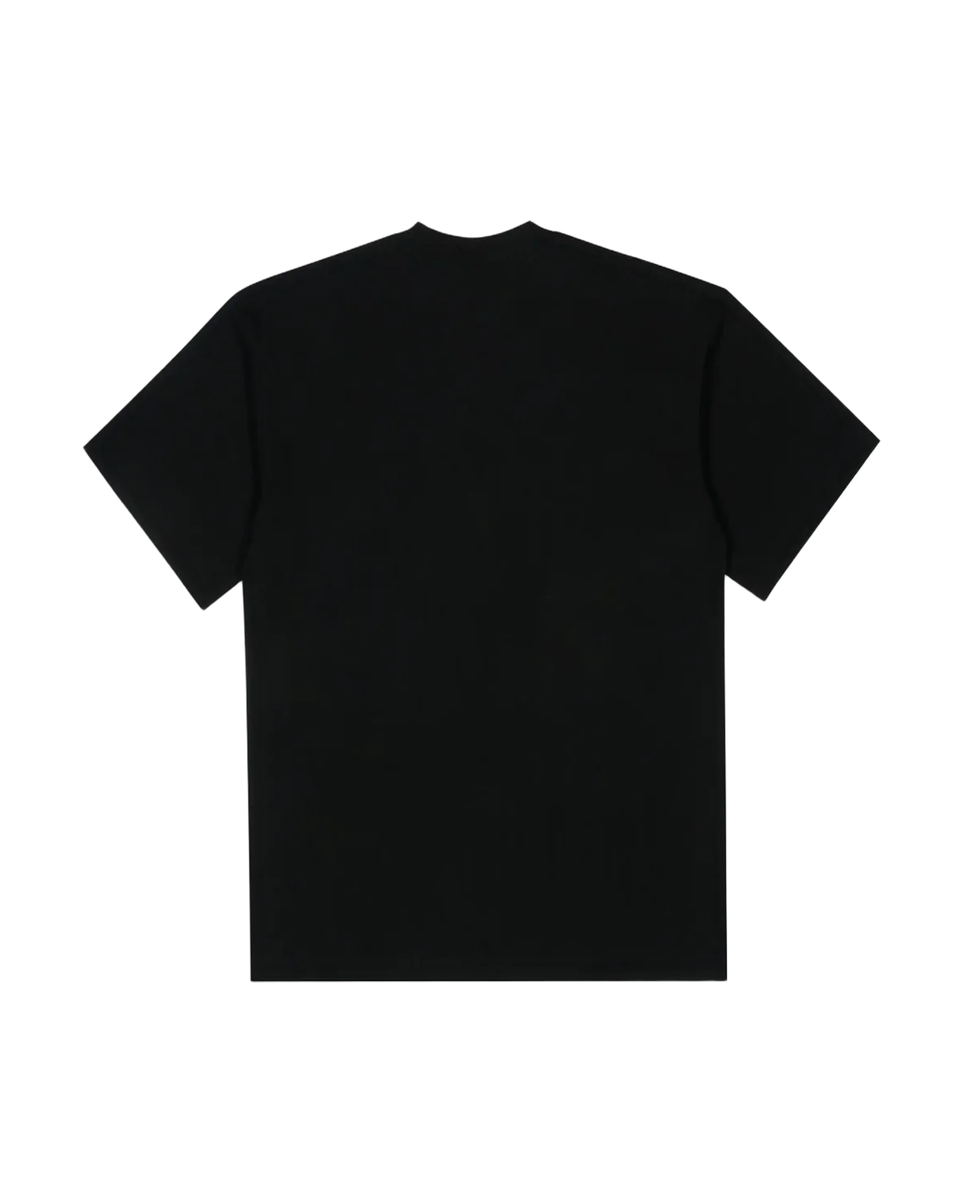 T-shirt Patta Logo Tail noir oversize col rond sans imprimé dos