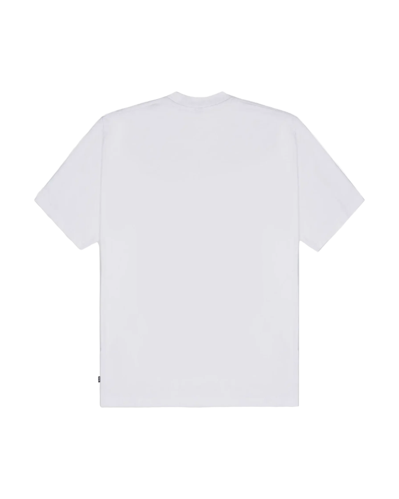T-shirt Patta blanc Bike Chain, dos entièrement uni sans impression