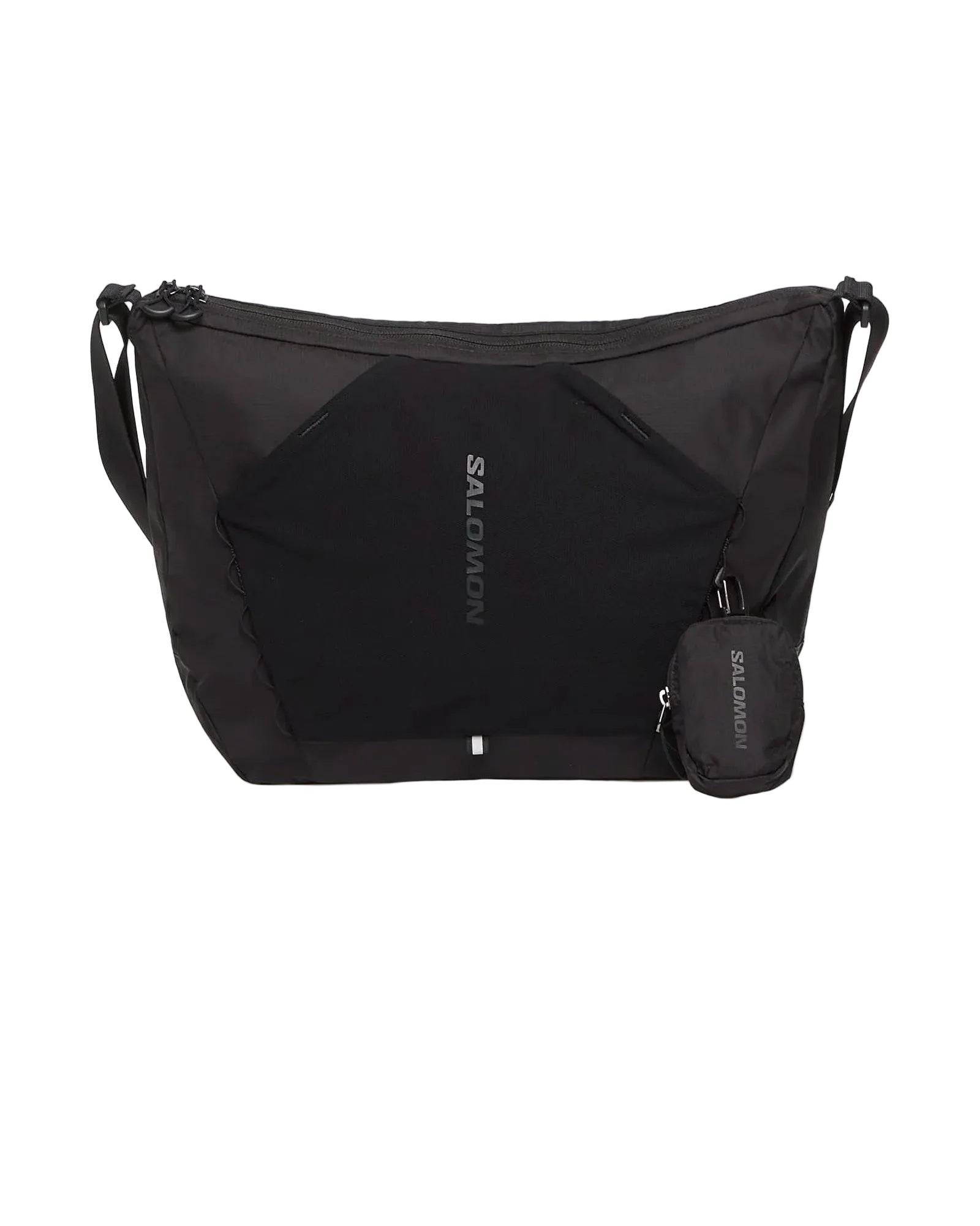 Sac bandoulière Salomon ACS Shoulder noir avec pochette détachable face