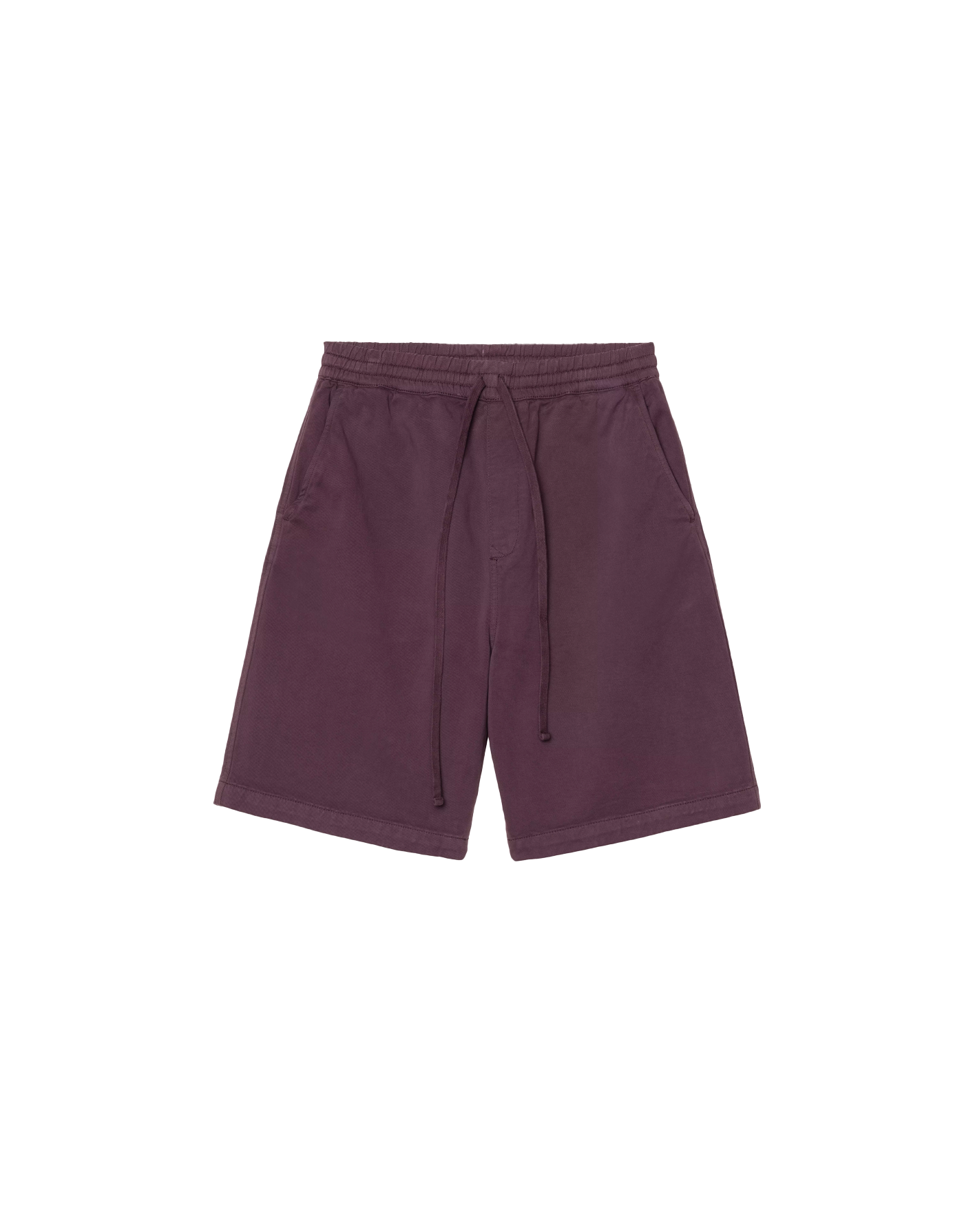 Short Floyde Carhartt WIP violet prune coupe décontractée cordon face