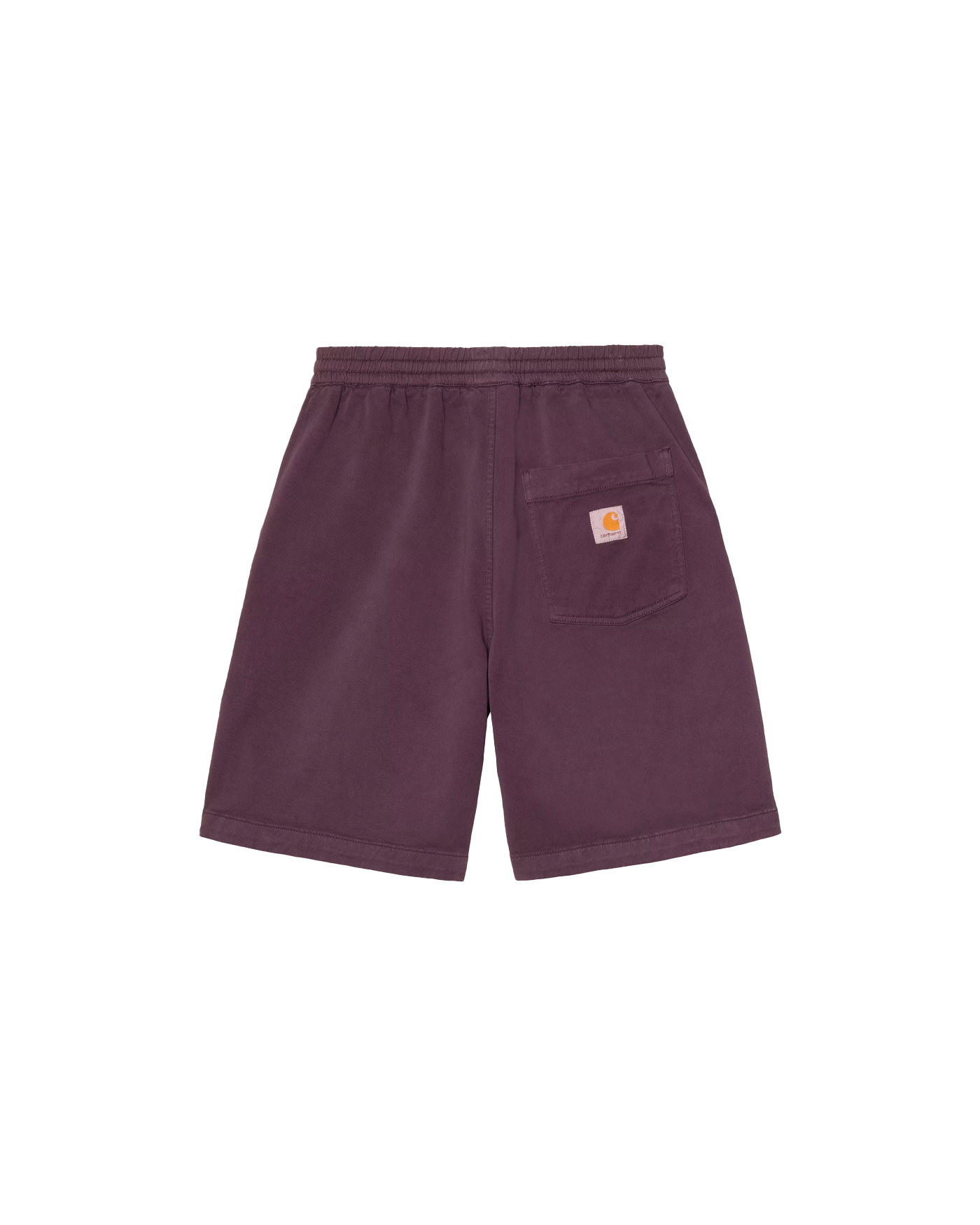 Short Floyde Carhartt WIP violet prune patch logo poche arrière dos
