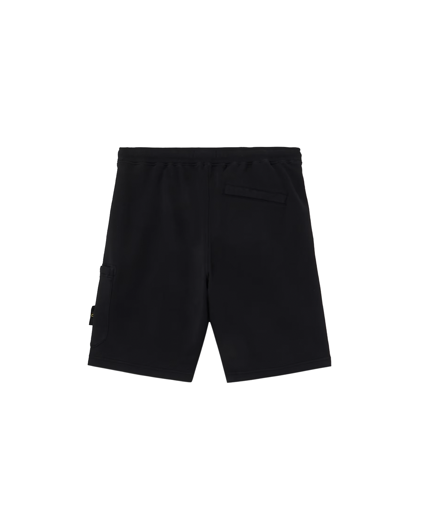 Short homme Stone Island noir poche arrière et cargo vue dos