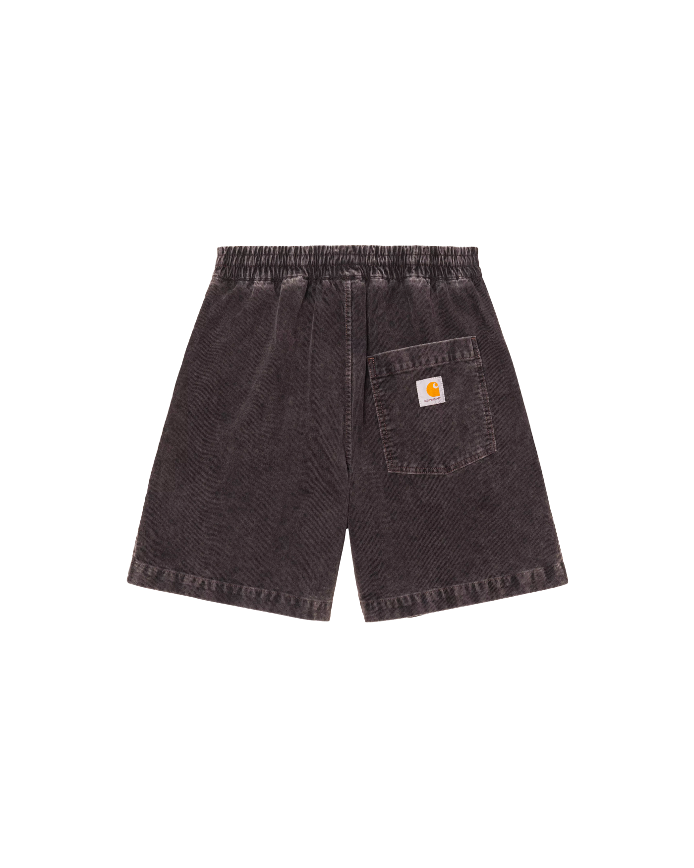 Short homme Reynold Carhartt WIP marron foncé délavé vue de dos