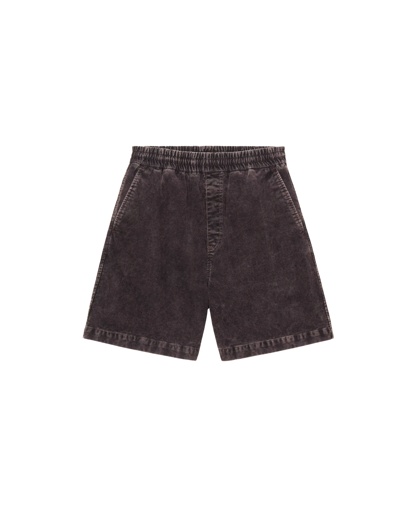 Short homme Reynold Carhartt WIP marron foncé délavé vue de face