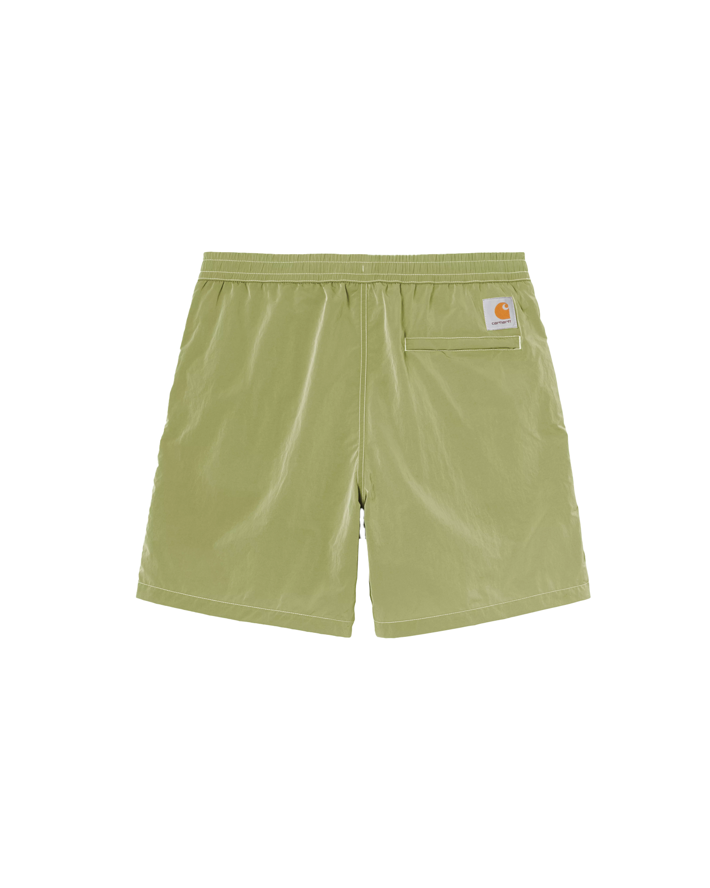 Short de bain homme Carhartt WIP vert Canby Swim dos patch logo