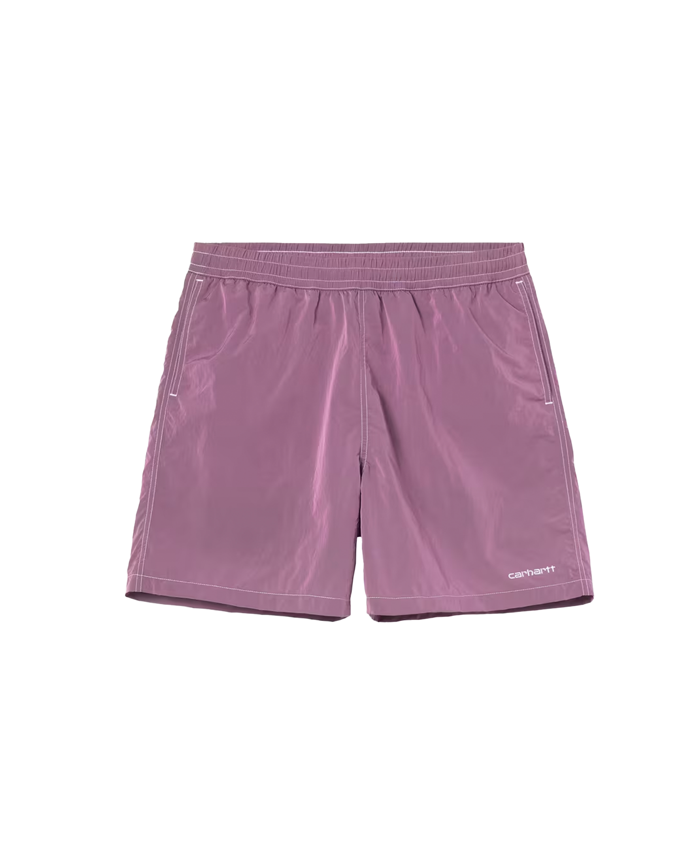 Short de bain homme Carhartt WIP violet Canby Swim vue de face