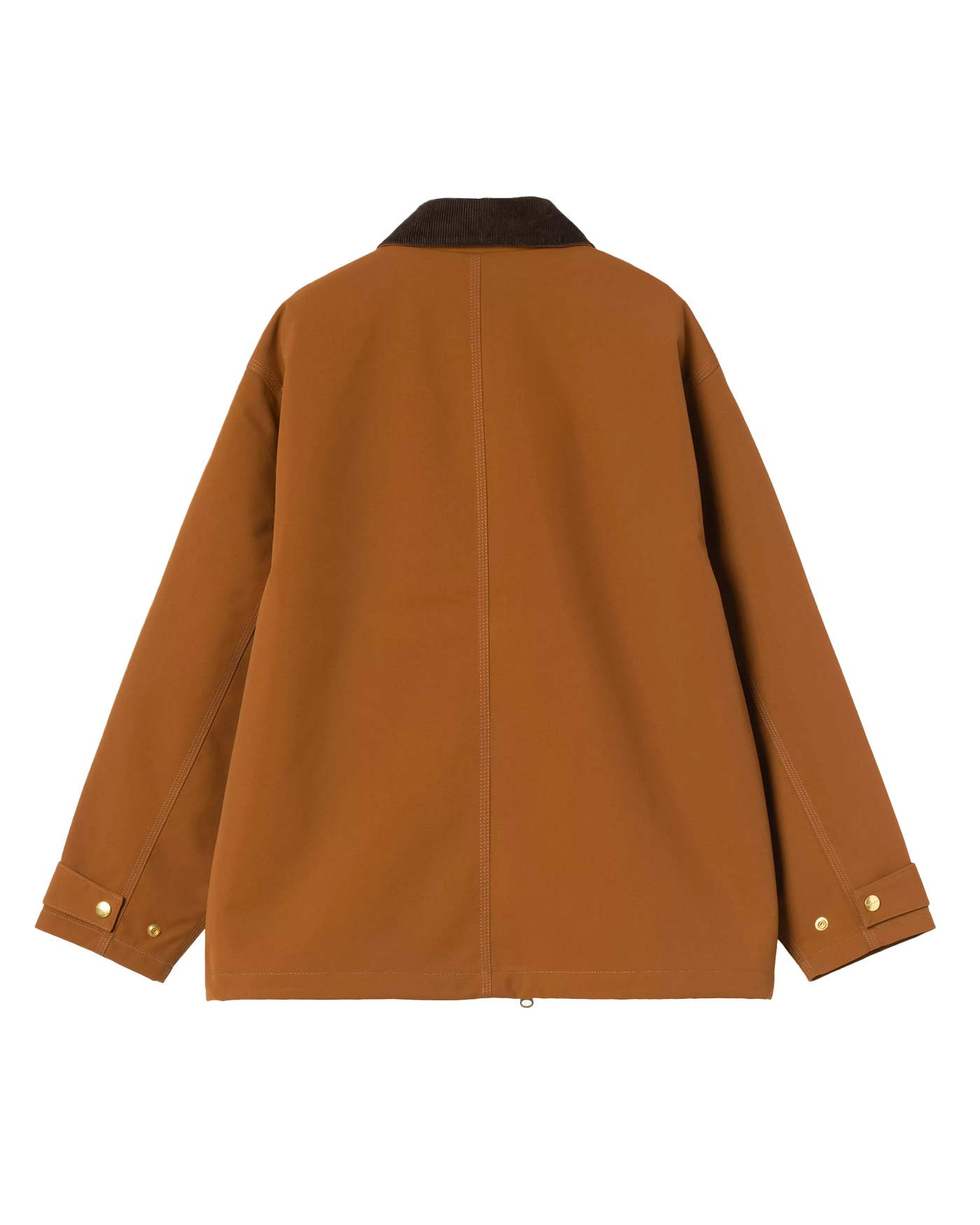 Veste Carhartt WIP W' Clark femme marron tobacco col velours dos